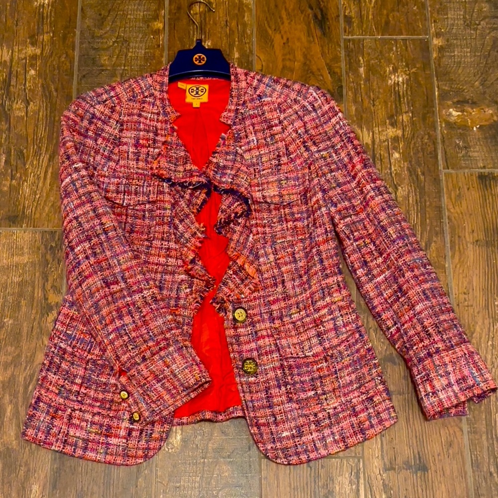 Tory Burch Tweed Blazer